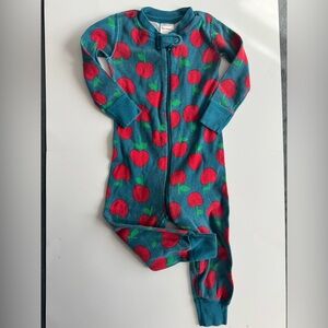 Hanna Anderson 2T Apple PJs 100% Organic Cotton